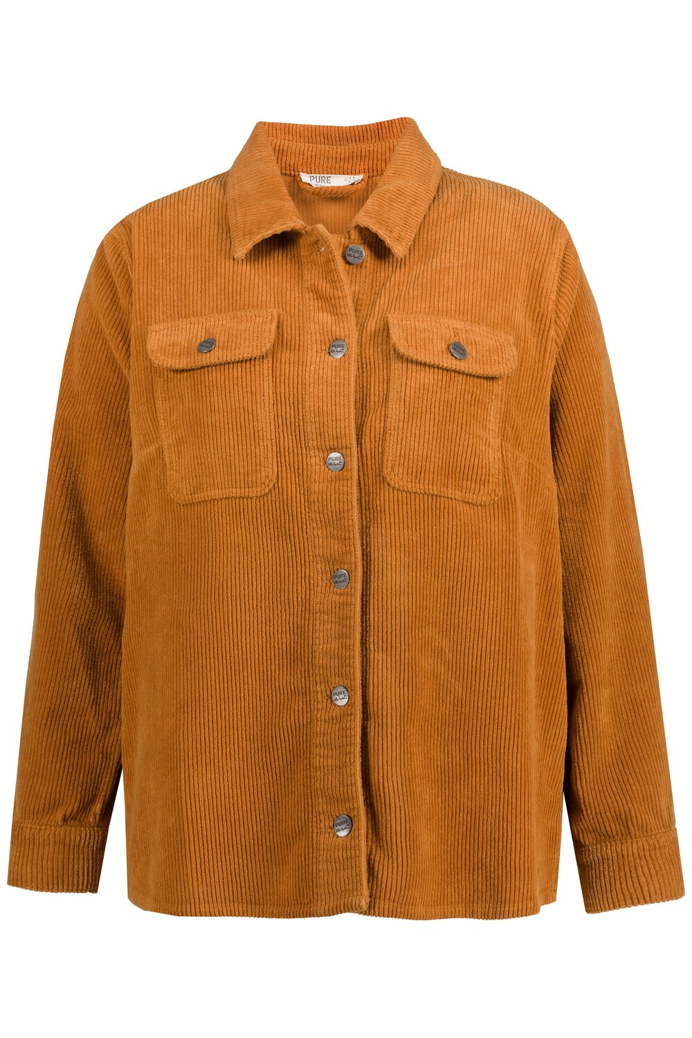 

Толстовка Ulla Popken Shirtjacke, цвет goldbraun