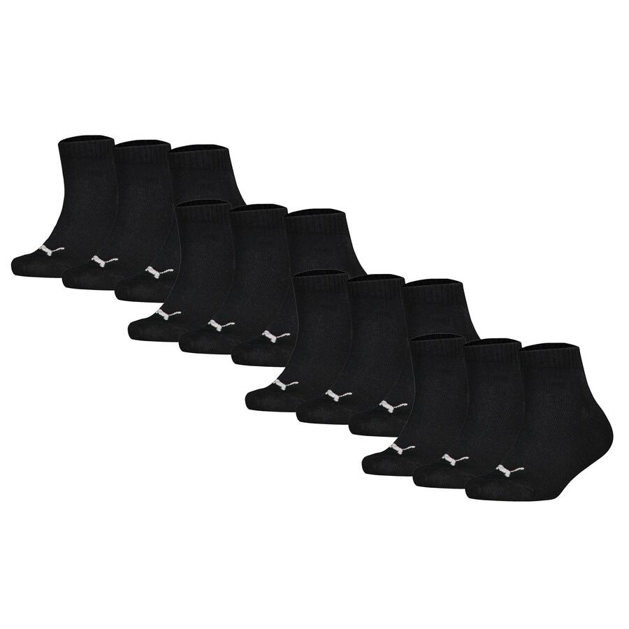 

PUMA Носки унисекс, 12 пар, удобная посадка, однотонные, размер 12 шт.