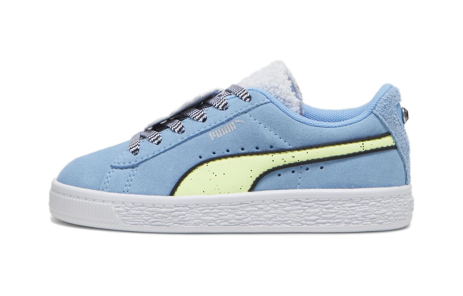 

Trolls X Suede Little Kid «Tiny Diamond» Puma, синий/желтый