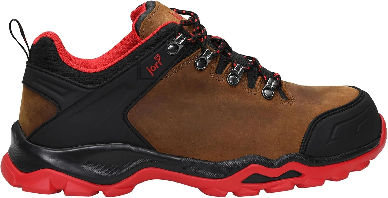 Защитная обувь ELTEN Jori jo_Powerful Brown Low S3S, женская и мужская, кожа, стальной защитный носок, легкая, классическая — фото 3