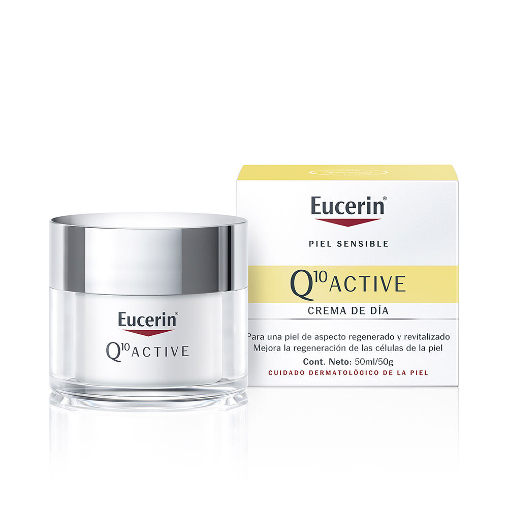 

Крем против морщин Q10 active crema de día antiarrugas piel seca Eucerin, 50 мл