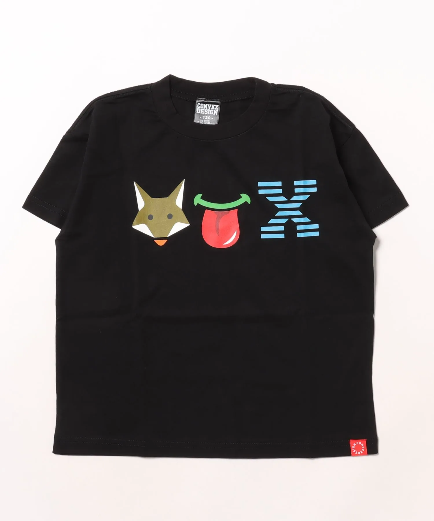 Детская футболка CONVEX с принтом, фиолетовая — фото 2