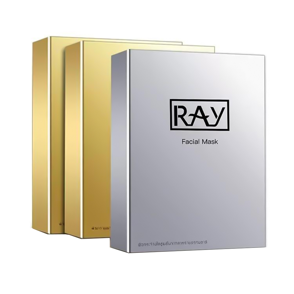 

RAY Золотая осветляющая маска для лица Silver увлажняющая маска для лица восстанавливающая увлажняющая комбо для всех типов кожи