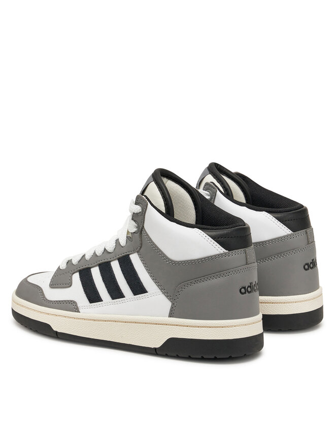 Кроссовки Rapid Court Mid JR0191 Adidas, серый — фото 3