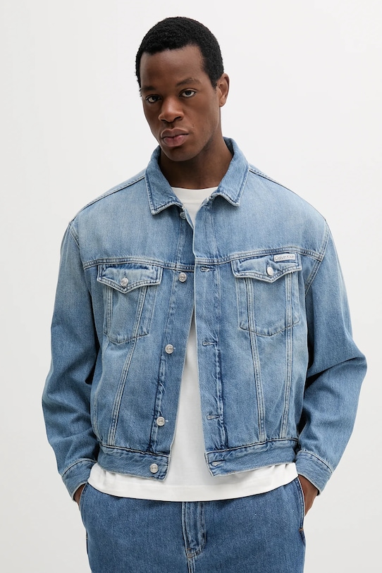 

Джинсовая куртка Calvin Klein Jeans, синий