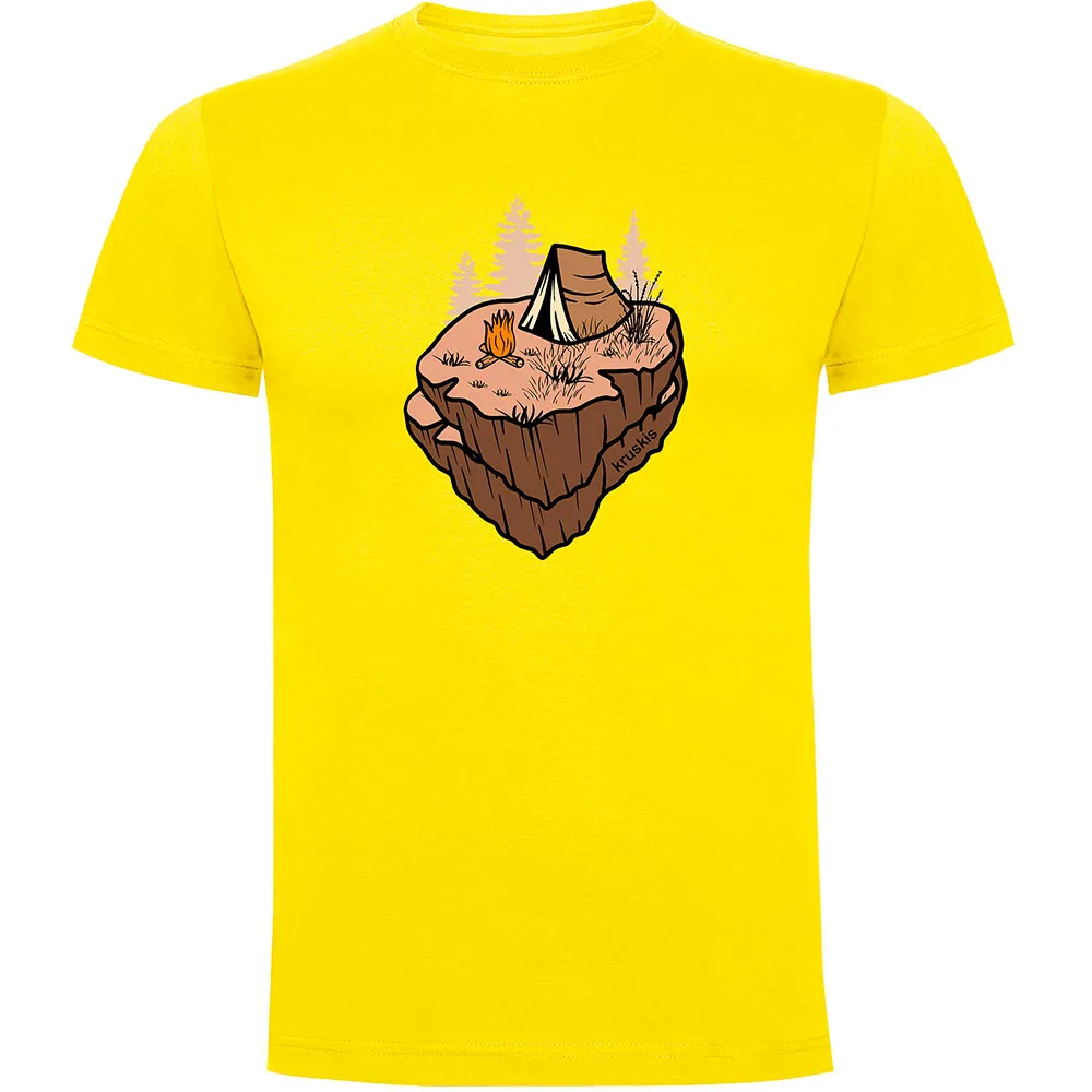 

Футболка с коротким рукавом Kruskis Floating Rock, желтый