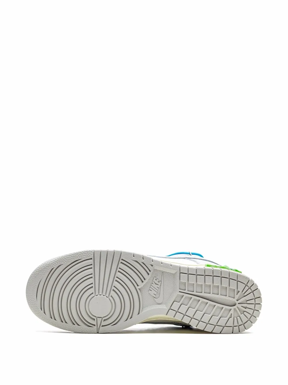 Кроссовки Dunk Low из коллаборации с Off-White Nike X Off-White, серый — фото 4