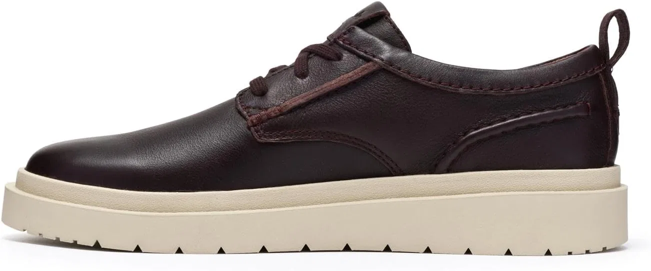 Мужские кроссовки Clarks Polden на шнуровке, Brown Leather — фото 2