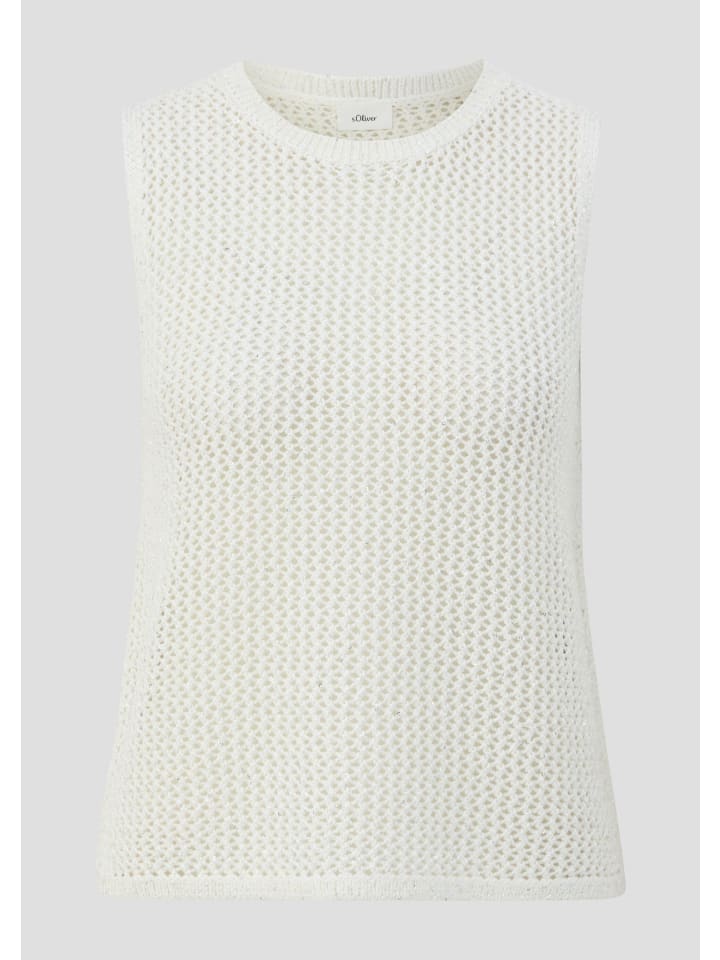 

s.Oliver Вязаный жилет цвета 0200_ecru