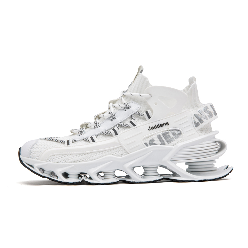 

Дышащие кроссовки Mid Top для подростков с амортизирующей подошвой Jerden Smith, белый