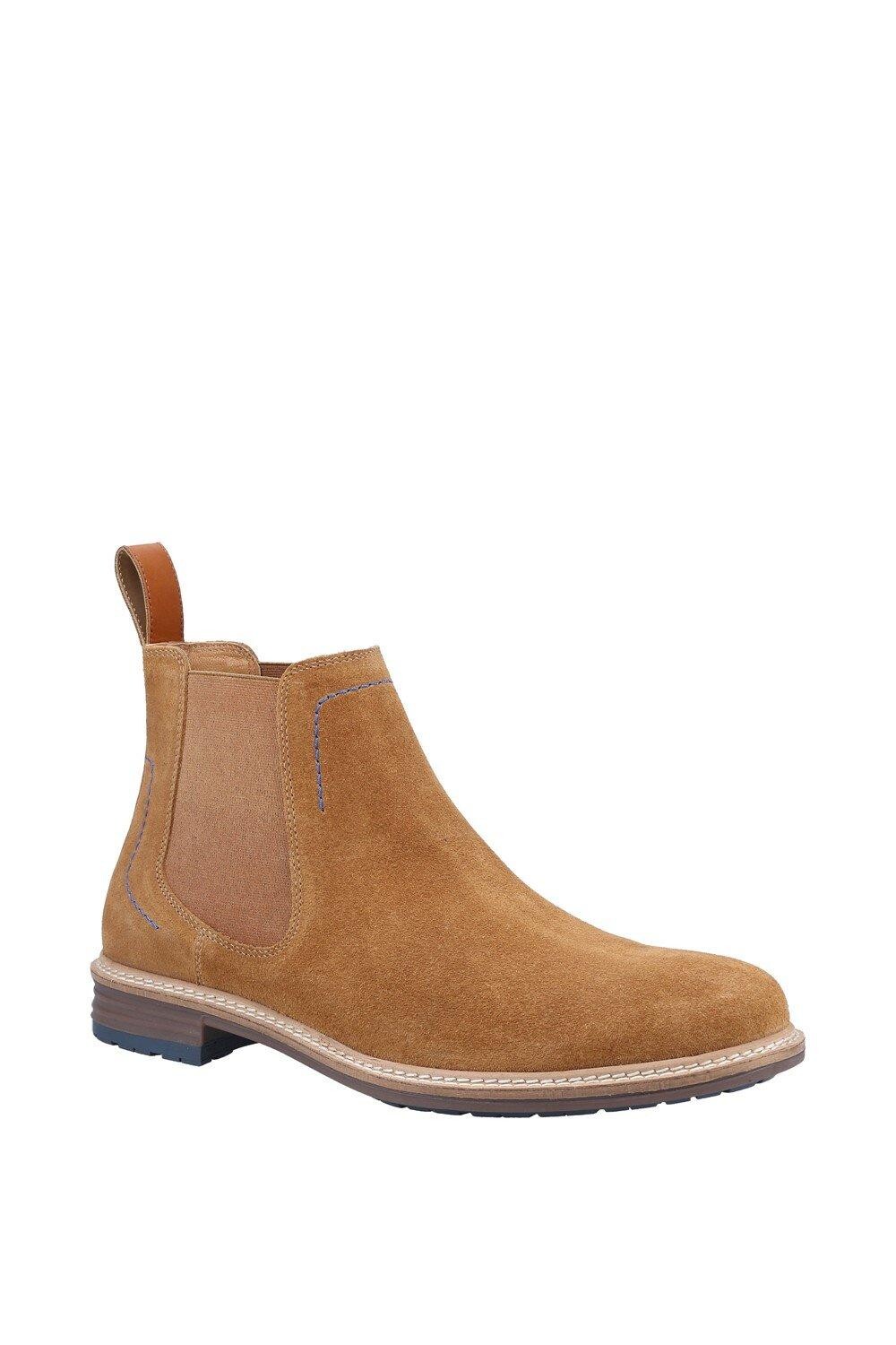 

Замшевые ботинки челси Justin Hush Puppies, коричневый