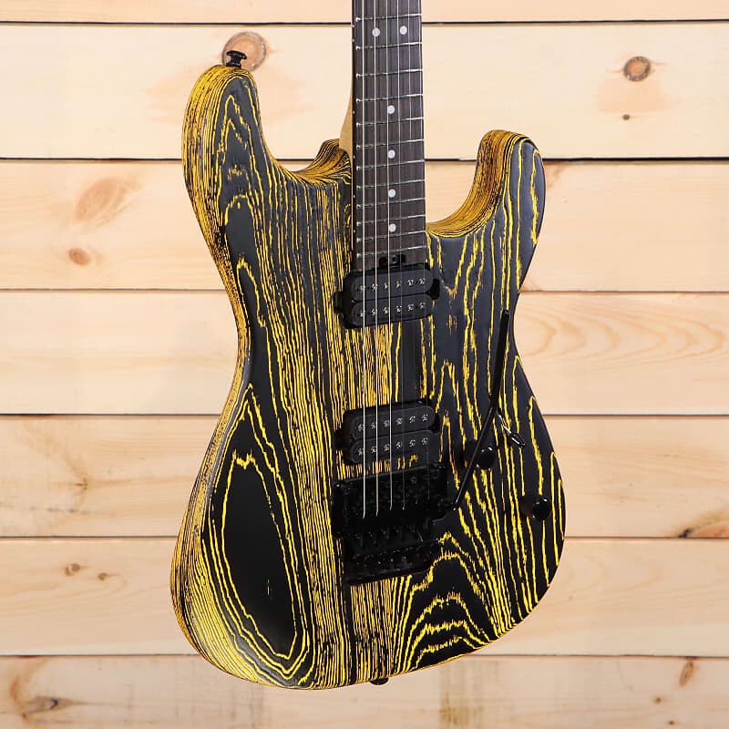 

Электрогитара Charvel Pro-Mod San Dimas Style 1 HH FR E Ash - Old Yella - KWC2110041