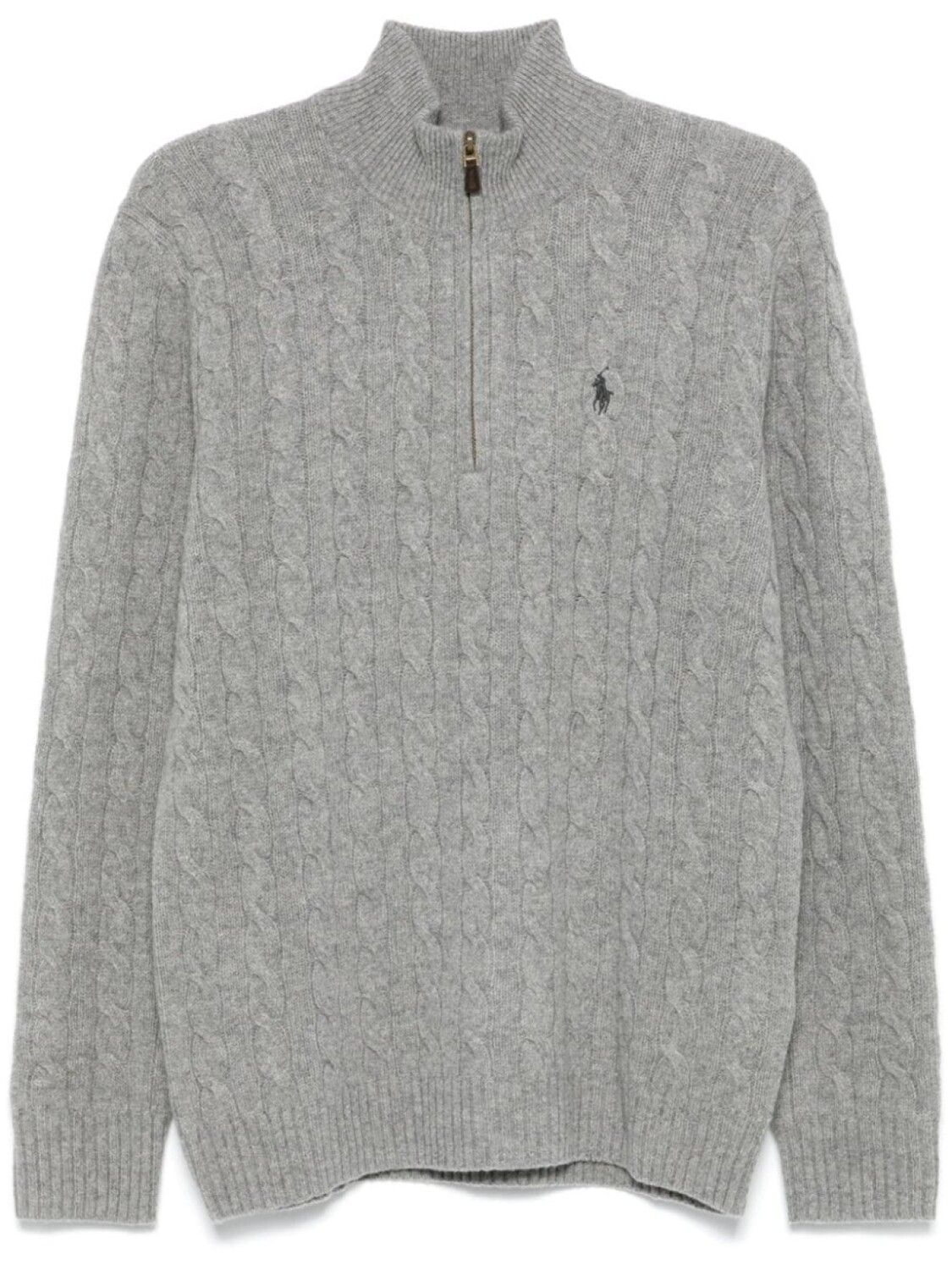 

Polo Ralph Lauren свитер фактурной вязки, серый