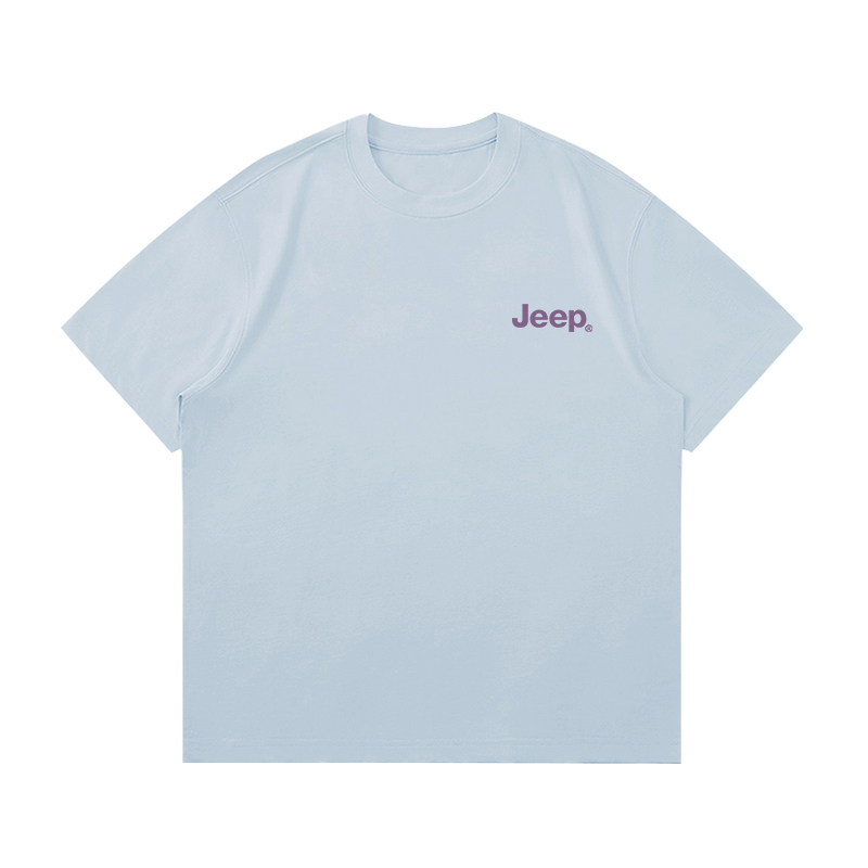 

Футболка унисекс Jeep, светло-голубой