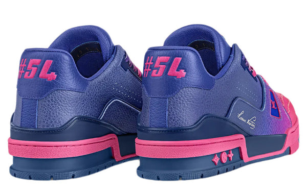 Кроссовки trainer sneakers 'purple pink ombre' Louis Vuitton, фиолетовый — фото 3