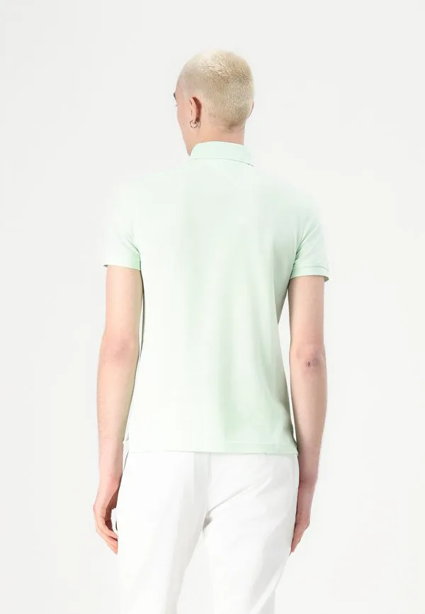 Поло-Рубашка из пике приталенного кроя 1985 года. Tommy Hilfiger, Opal Green — фото 3