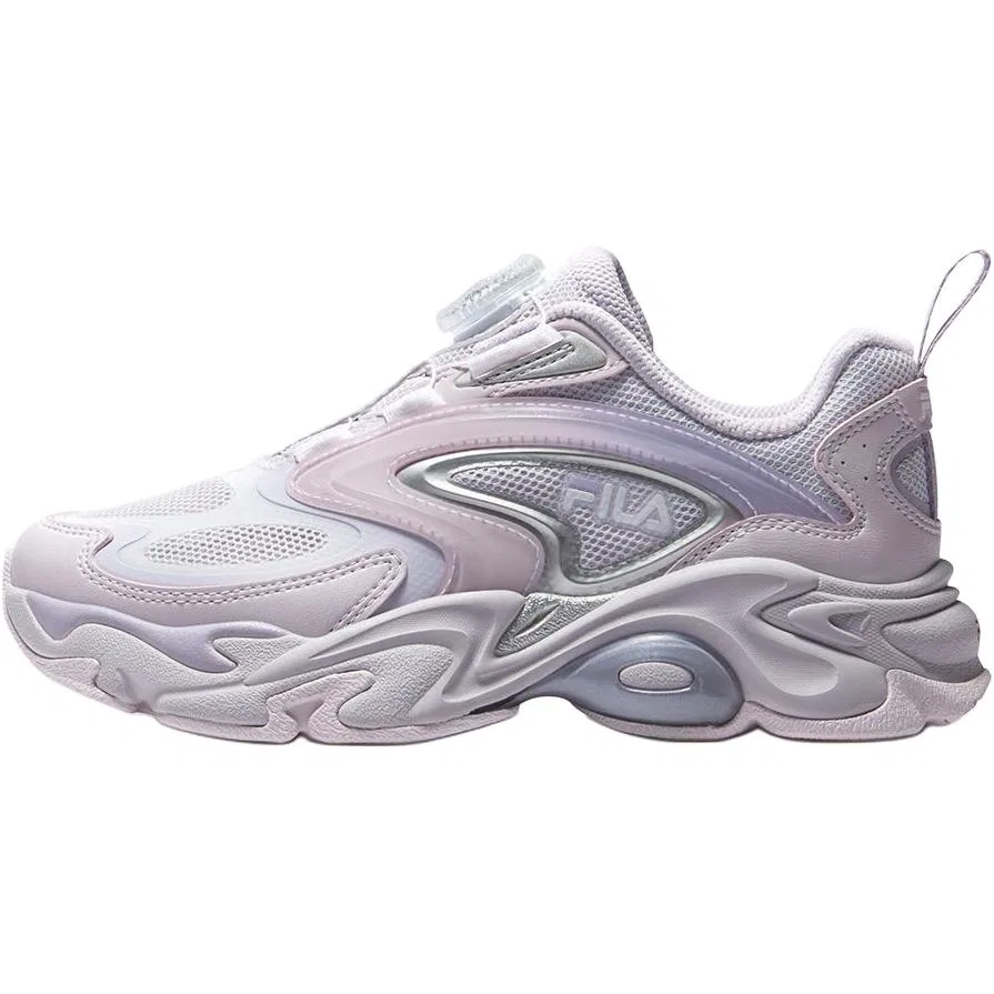 Кроссовки детские Heritage FHT Rebound Breathable Support Low top Purple Silver Teenagers FILA KIDS