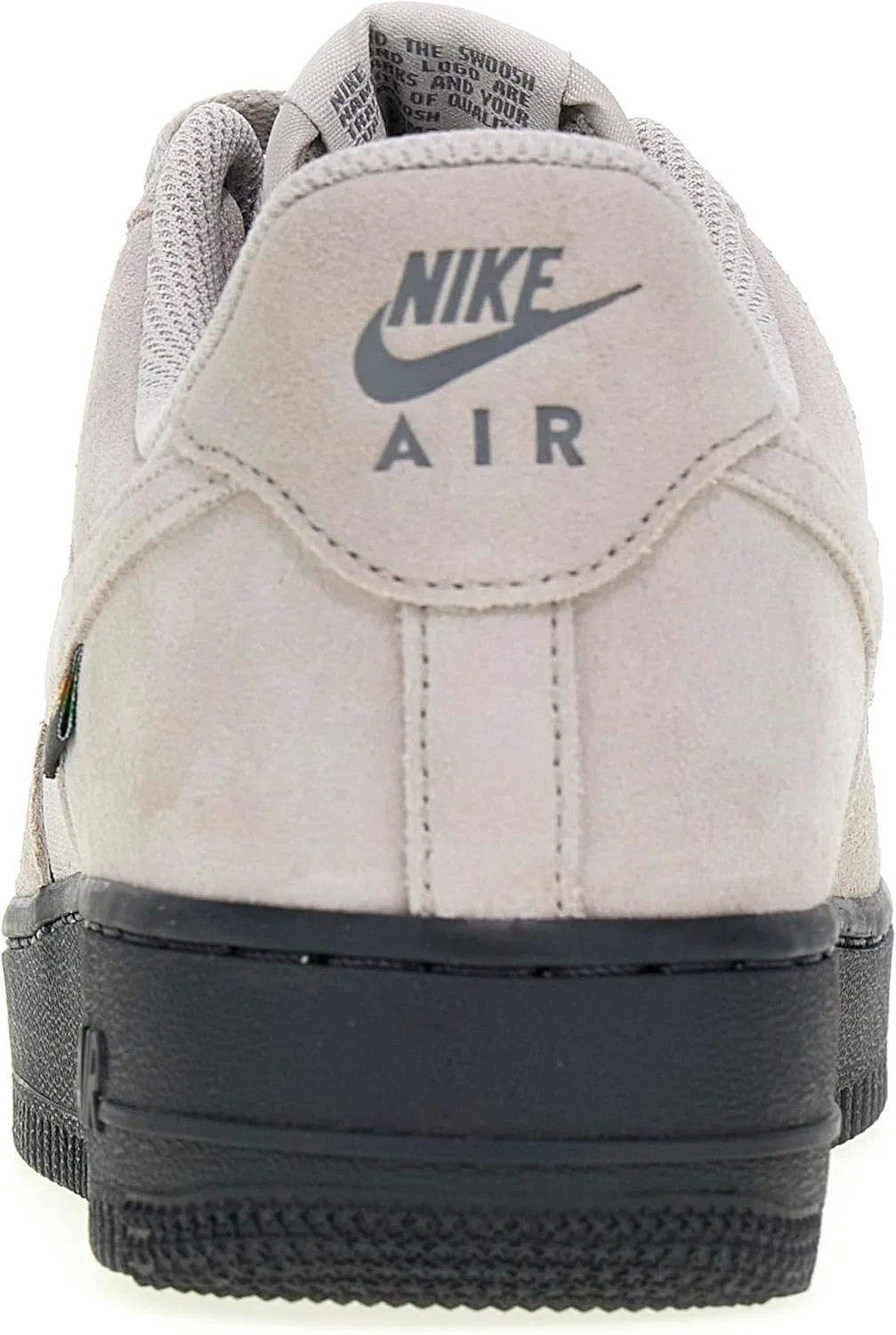 Мужские баскетбольные кроссовки Nike Air Force 1 07, Lt Iron Ore Lt Iron Ore Black Smoke Grey — фото 3