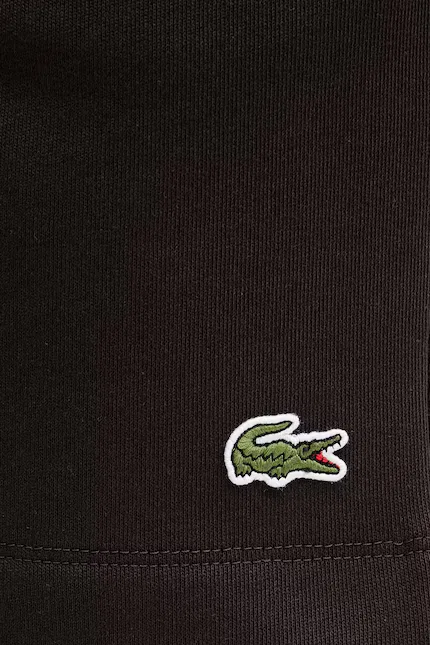 Шорты спортивные с эластичной тканью Lacoste, коричневый — фото 4