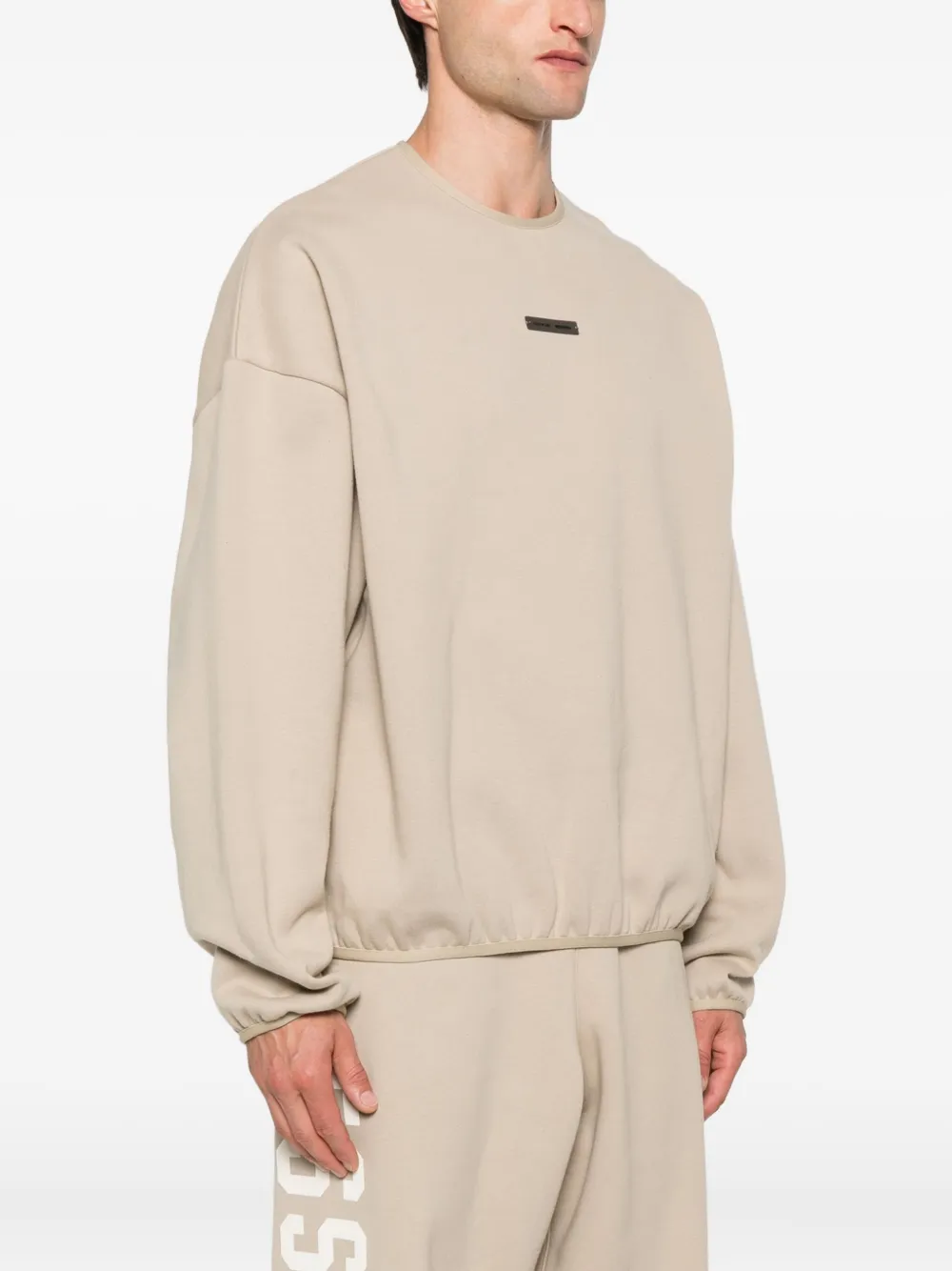 Толстовка с логотипом FEAR OF GOD ESSENTIALS, нейтральный — фото 4