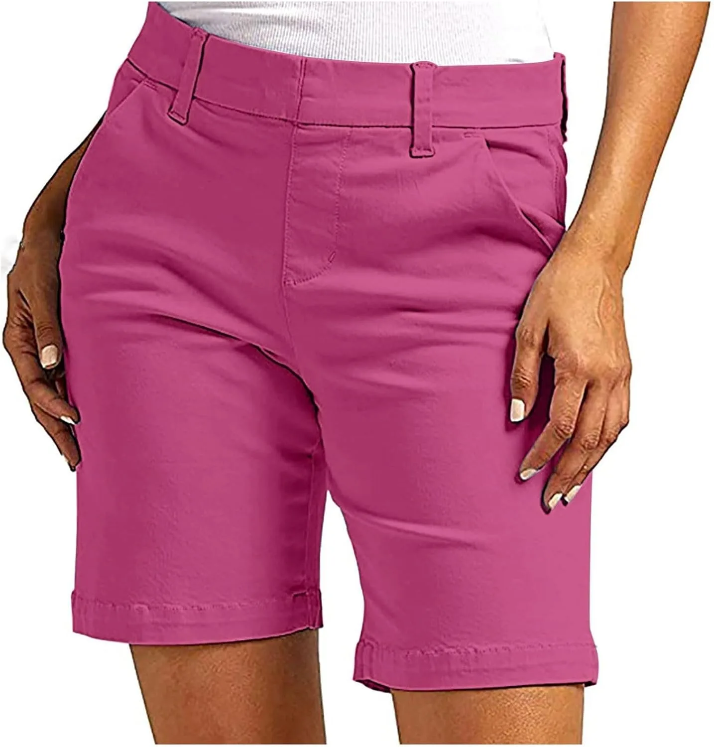 

Белые шорты Aniywn для женщин Y2k Mid Rise