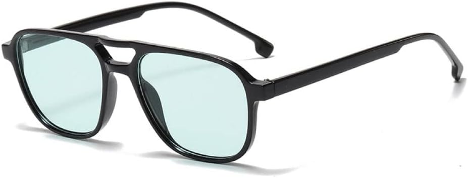 

Мужские солнцезащитные очки MUTYNE Retro Bridges, модные квадратные очки с защитой от УФ-излучения UV400; женские солнцезащитные очки с леопардовым принтом, Black Green