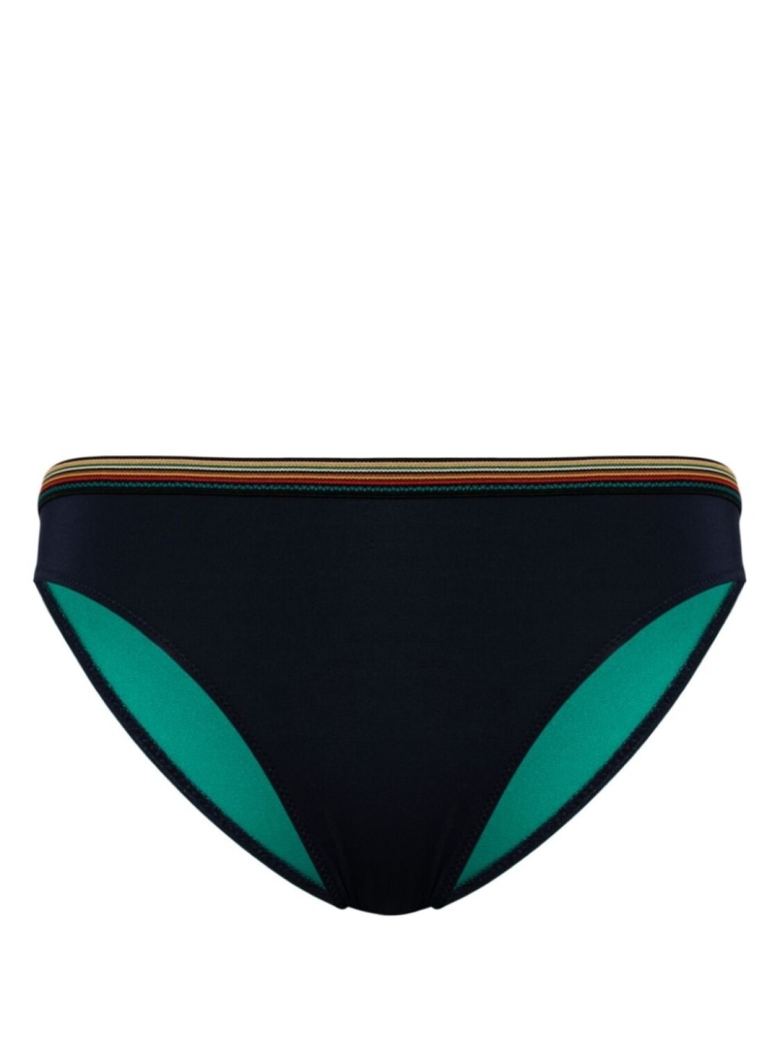 

Paul Smith плавки бикини с полосками Signature Stripe, синий