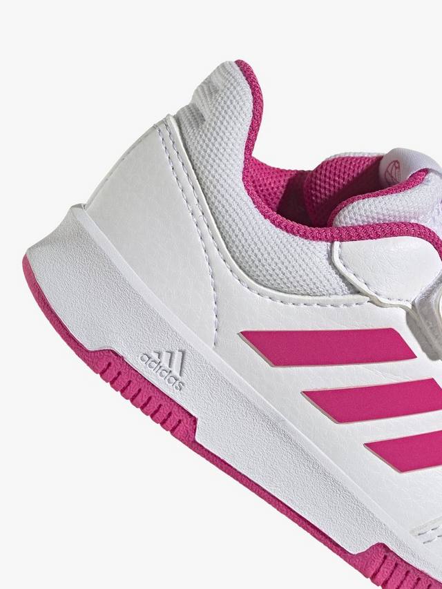 Детские кроссовки Tensaur Sport Riptape для бега adidas, Cloud White/Team Real Magenta/Core Black — фото 4