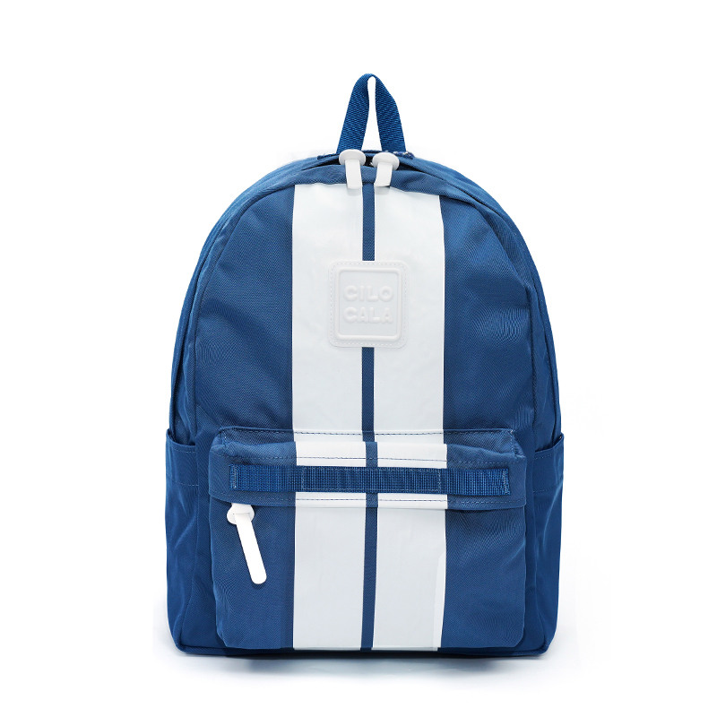 

Большой унисекс рюкзак из нейлона разноцветный CILOCALA, синий