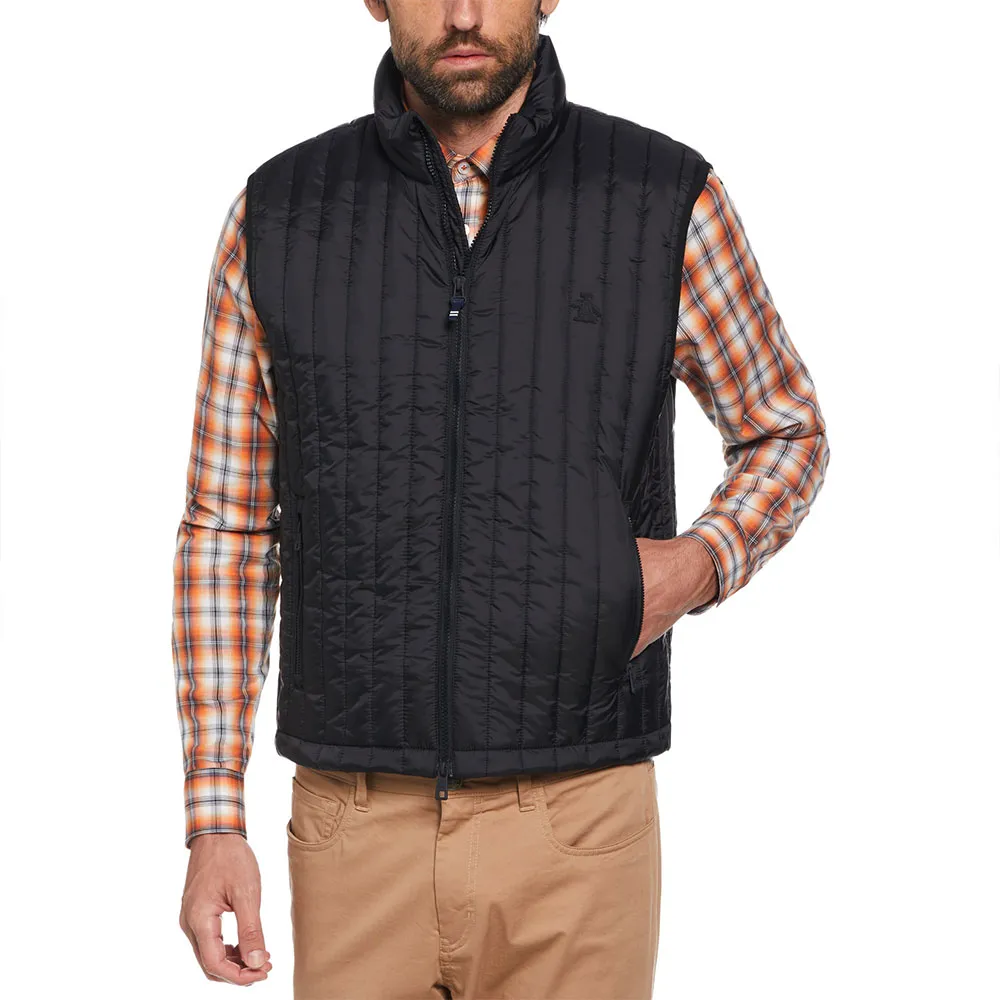 

Жилет Original Penguin Rec Fill Vertical Quilted, черный