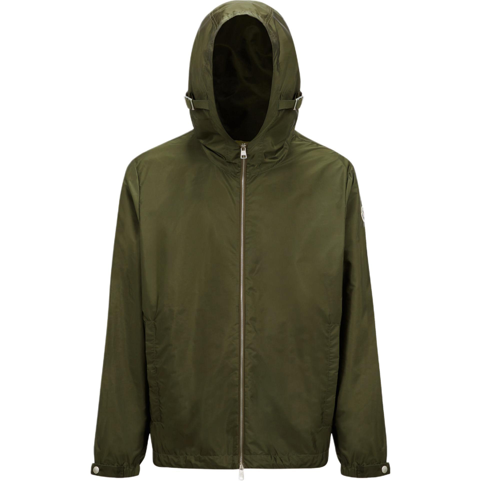 

Moncler Реморэй худи на молнии, Olive Green