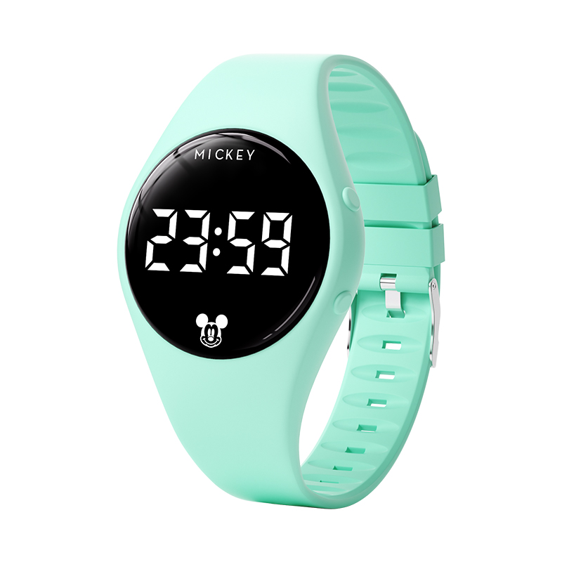 

Disney Часы Electronic Movement Silicone Strap Watch Unisex Black Dial