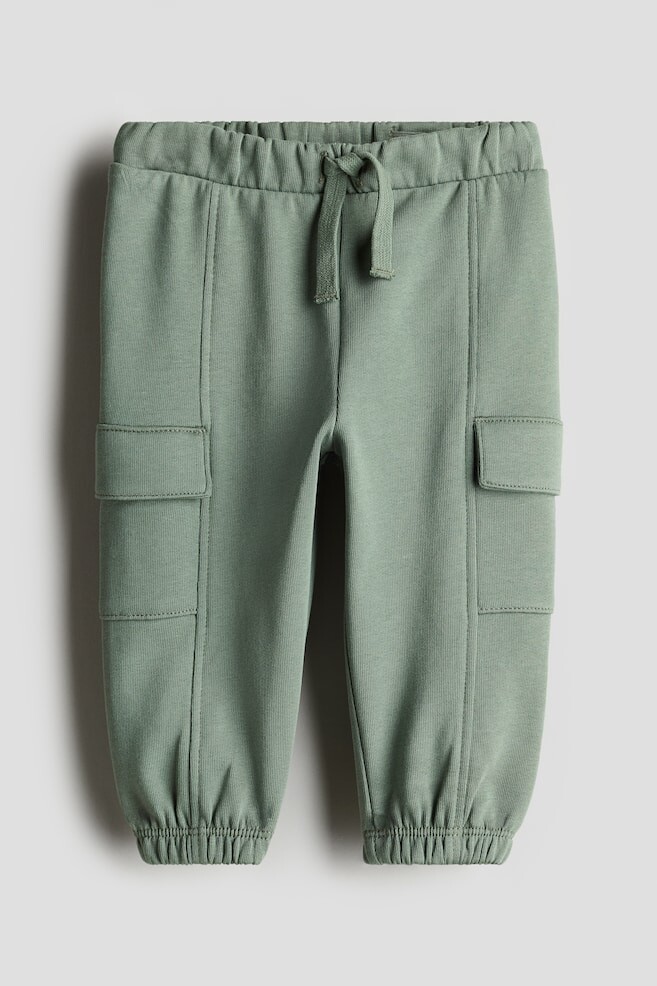 

Джоггеры-Карго H&M, зеленый