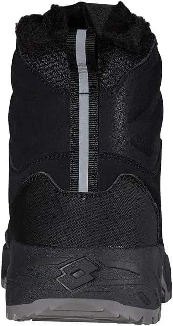 Унисекс сапоги Lotto Ketcham с меховой отделкой до щиколотки, Black Grey — фото 3