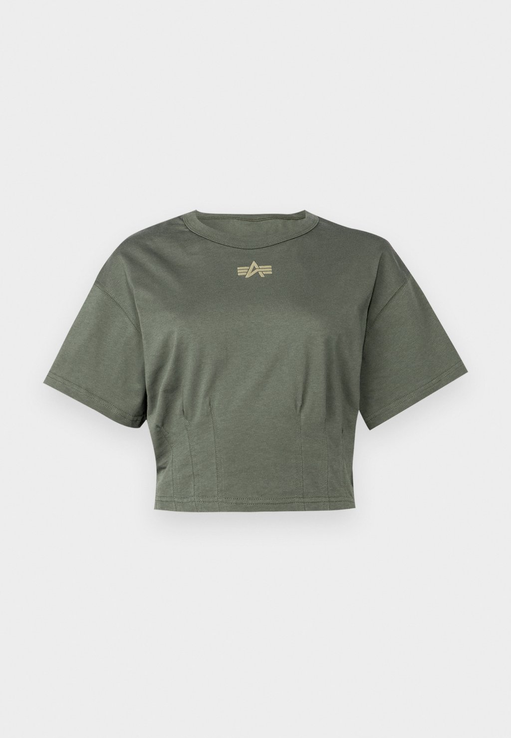 

Базовая футболка WAISTED Alpha Industries, темно-зеленый