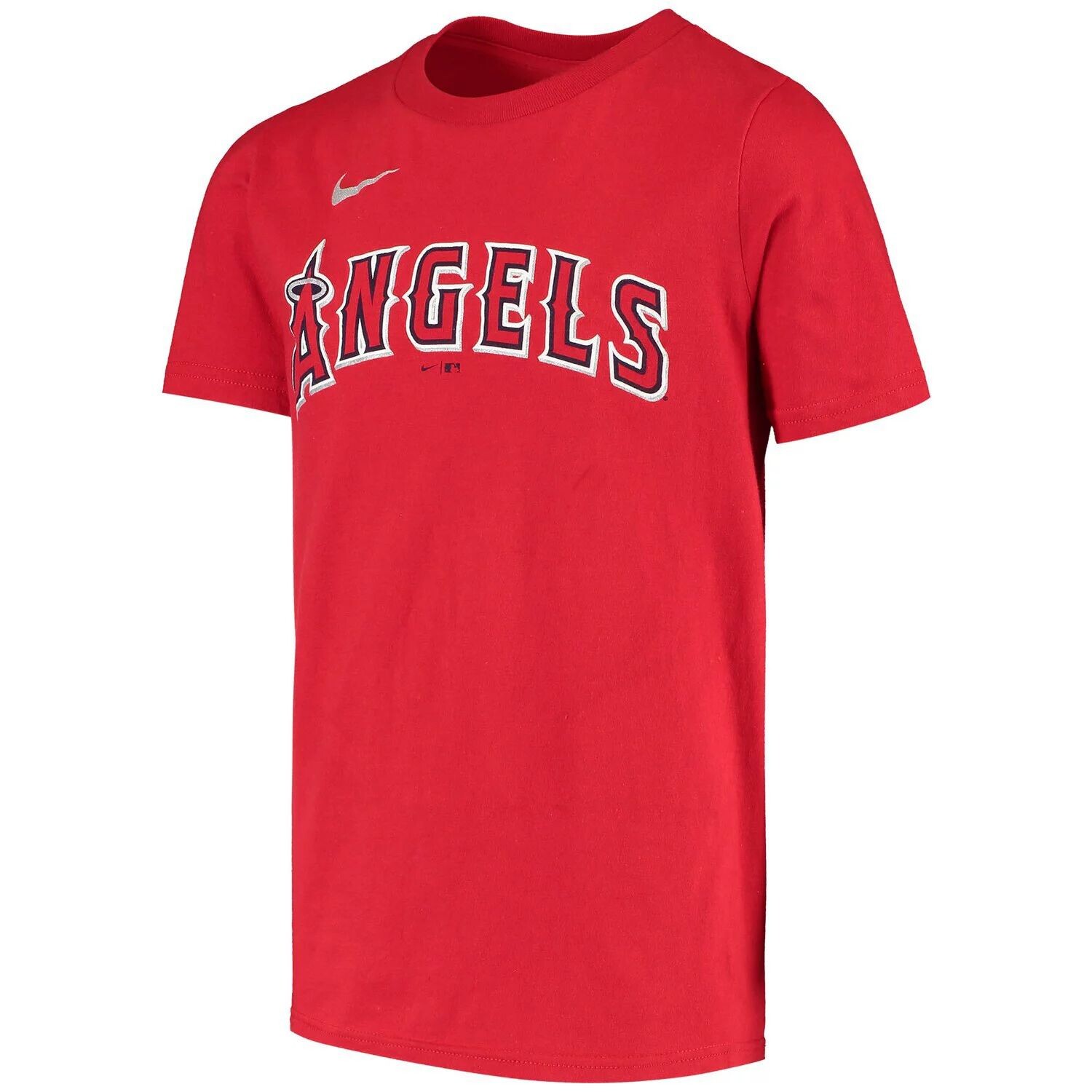 Молодежная красная футболка Nike Anthony Rendon Los Angeles Angels с именем и номером Nike — фото 2