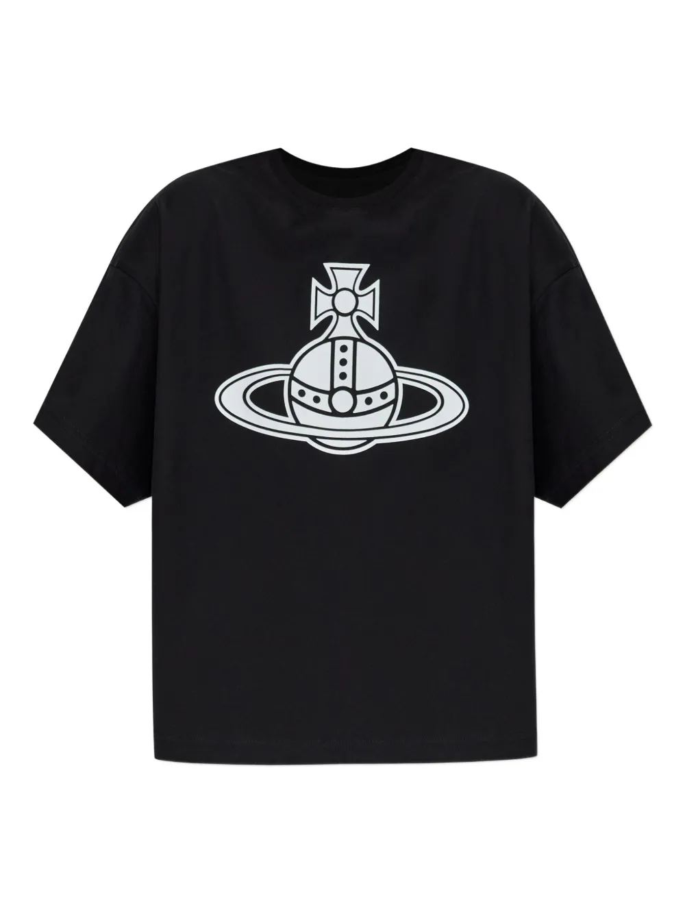 

Футболка с логотипом Orb Vivienne Westwood, черный