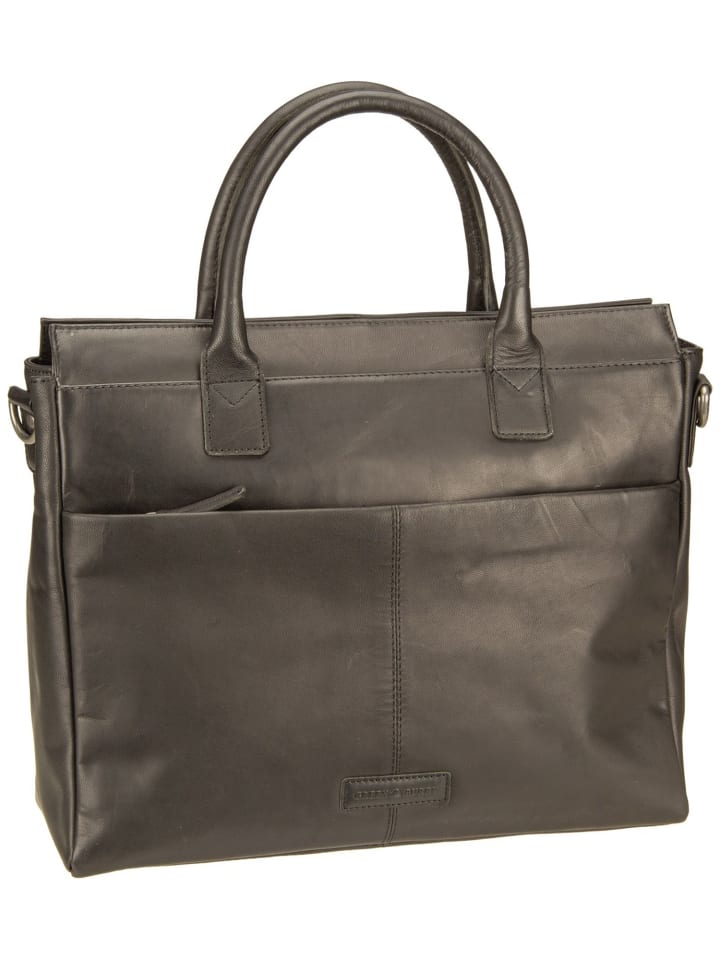 

Greenburry Деловая сумка Fiorentina через плечо черного цвета