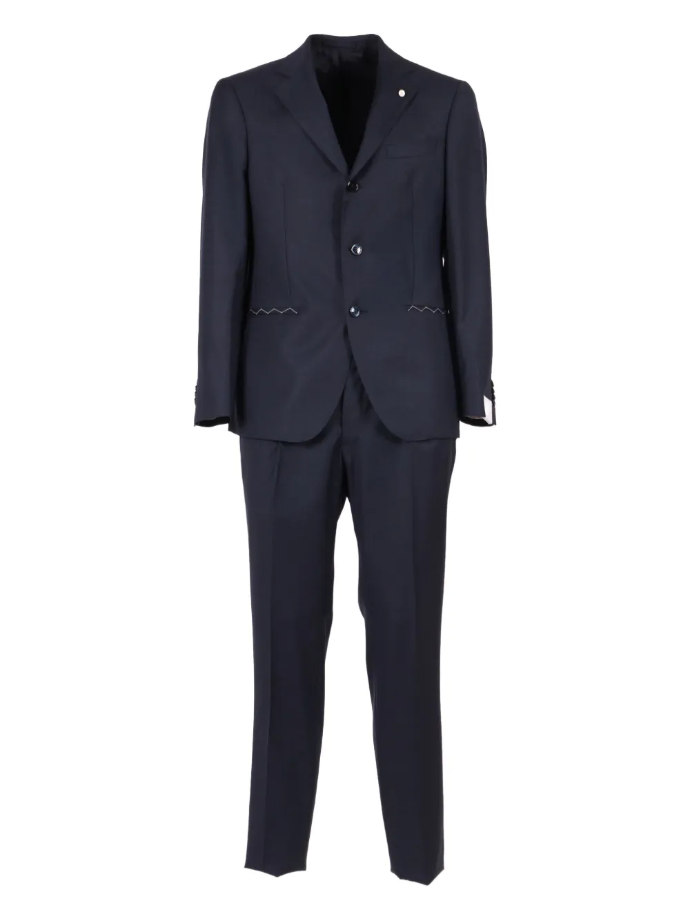 

Однобортный костюм LUIGI BIANCHI MANTOVA, синий