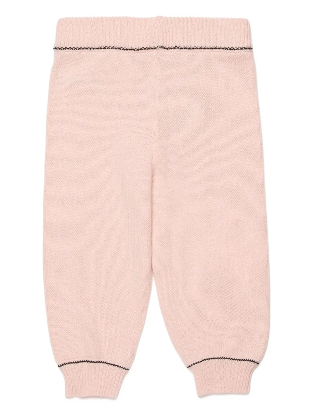 Брюки с вышитым логотипом Marni Kids, розовый — фото 2