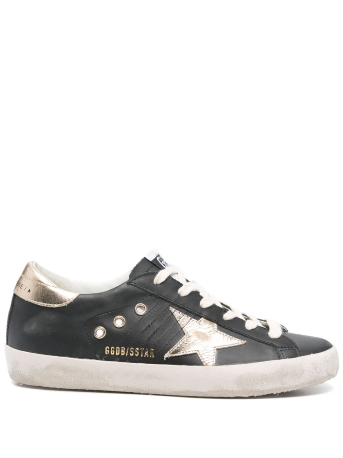 Кроссовки Golden Goose Super-Star, черный