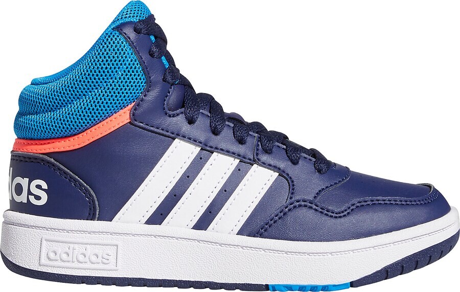 Кроссовки Adidas HOOPS 3.0, синий/темно-синий — фото 3