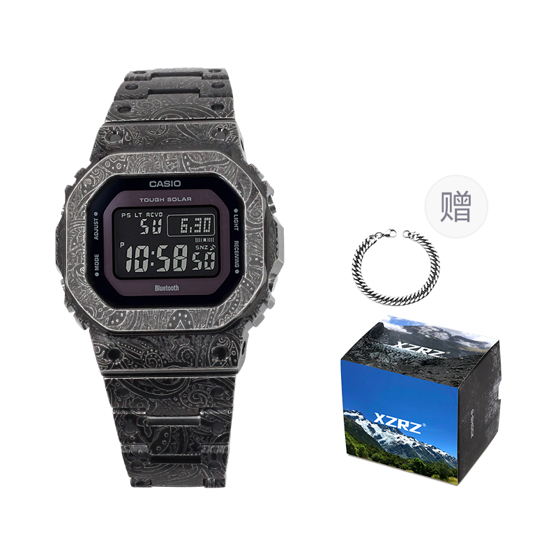 

Унисекс цифровые черные часы CASIO