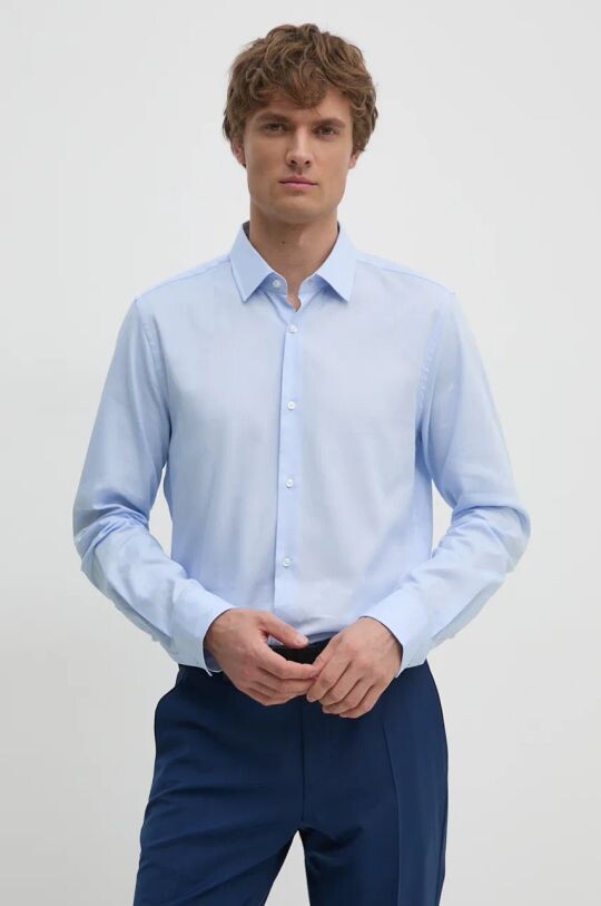 

Хлопковая рубашка Joop!, синий