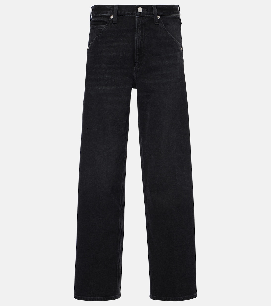 

Джинсы Painter с широкими штанинами Re/Done, Crafted Black