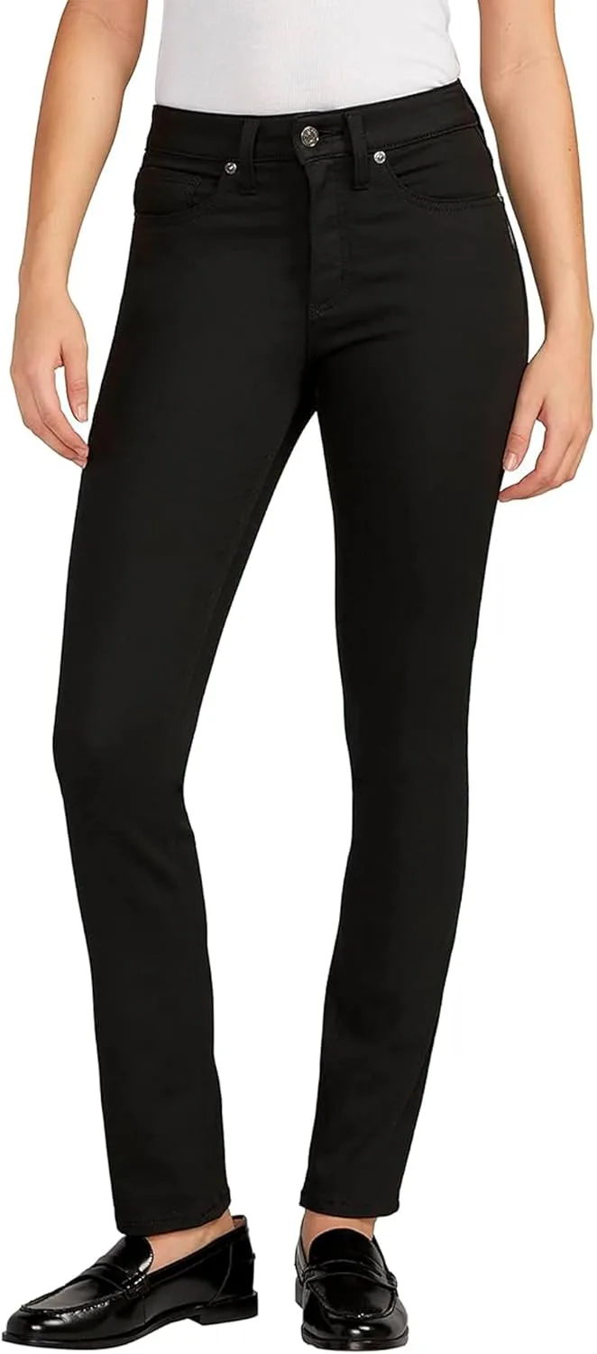 

Silver Jeans Co. Женские джинсы Most Wanted Mid Rise Straight Leg