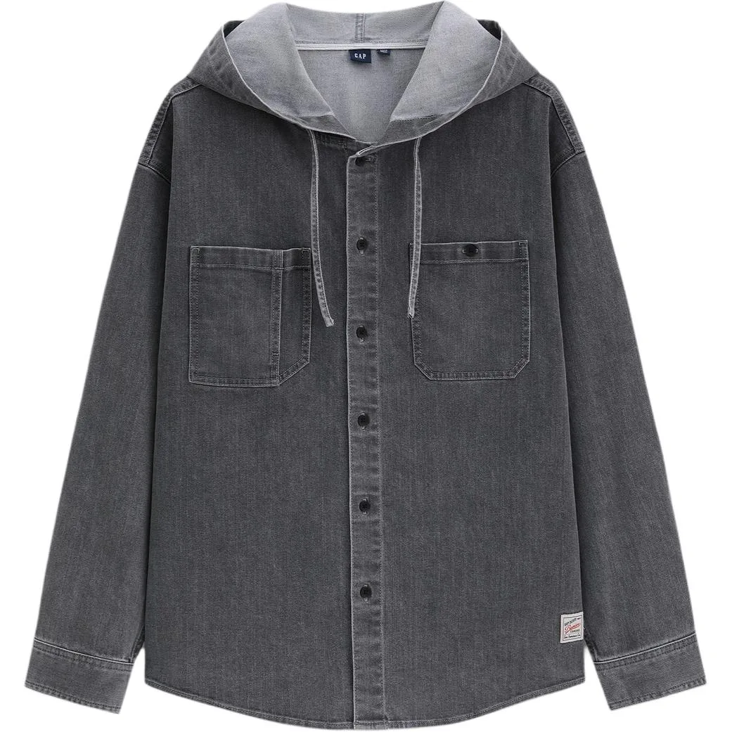 Джинсовая куртка мужская умеренная GAP, Gray Washed
