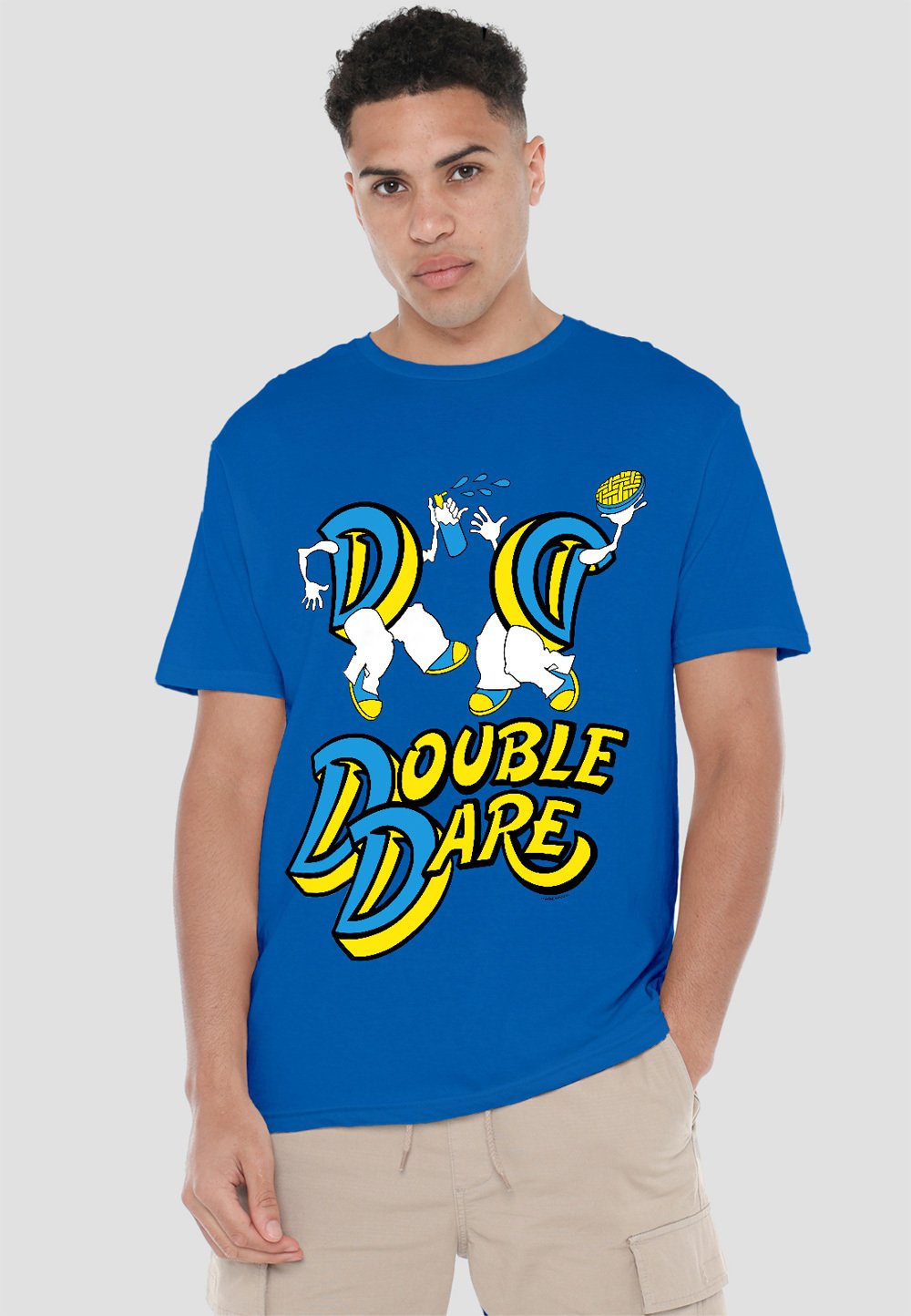 

Футболка с принтом DOUBLE DARE VINTAGE DOUBLE DARE LOGO Cotton Soul, синий