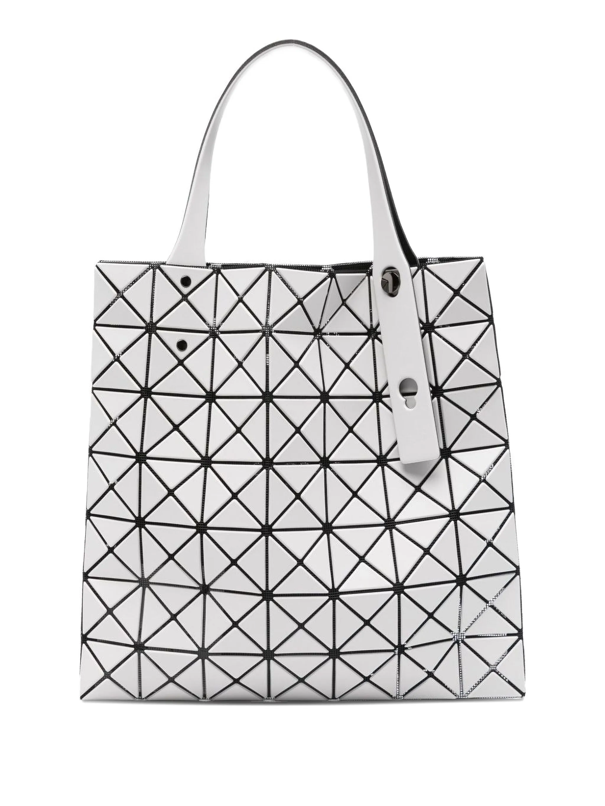 

Сумка-тоут с геометричным узором Bao Bao Issey Miyake, серый