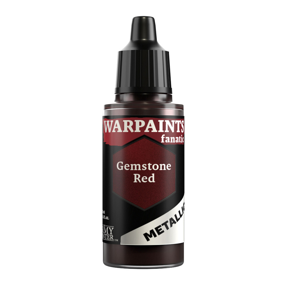 

Аксессуары Army Painter Warpaints Fanatic Metallic: Gemstone Red (18ml)